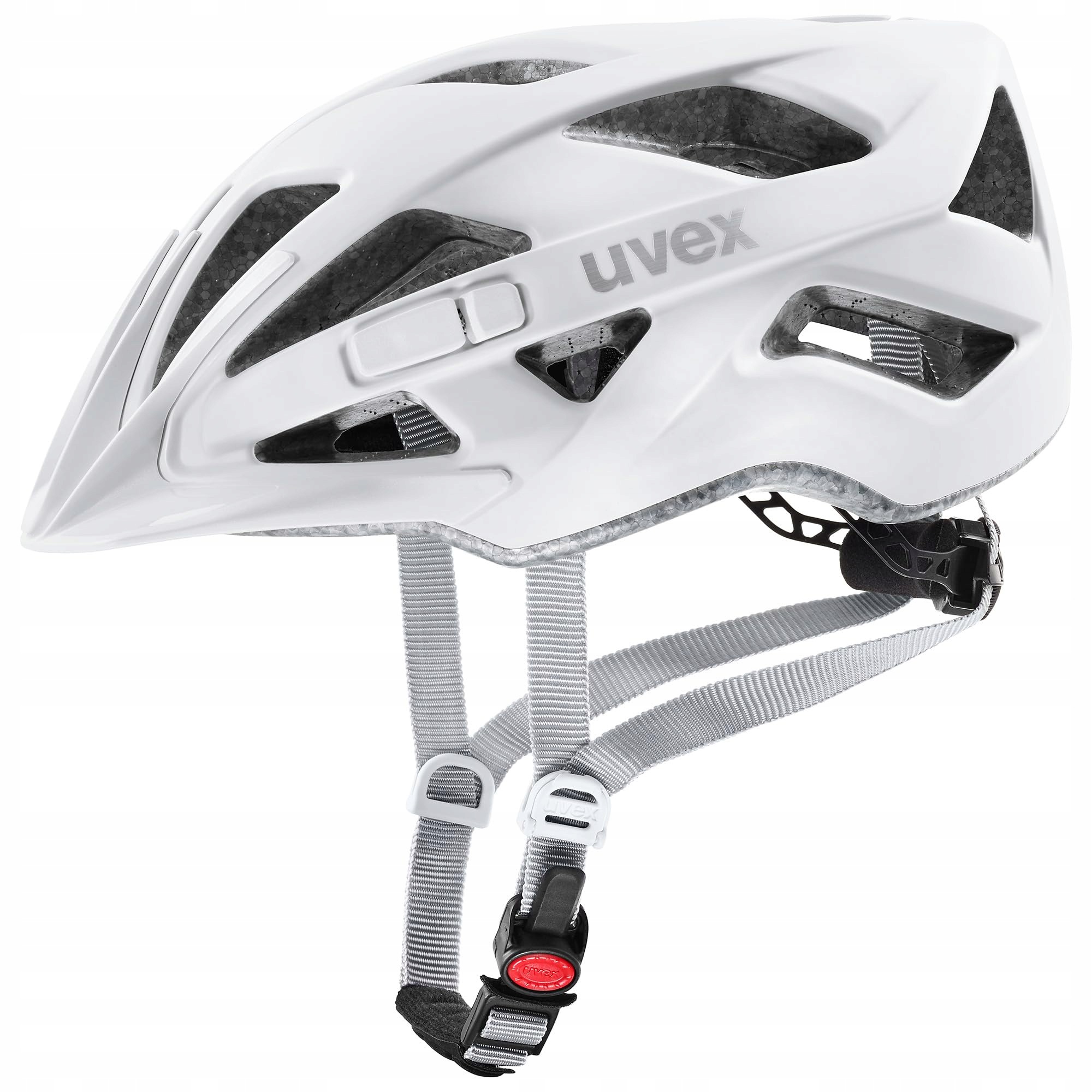 Uvex touring cc kask rowerowy unisex biały matowy 52-57 cm