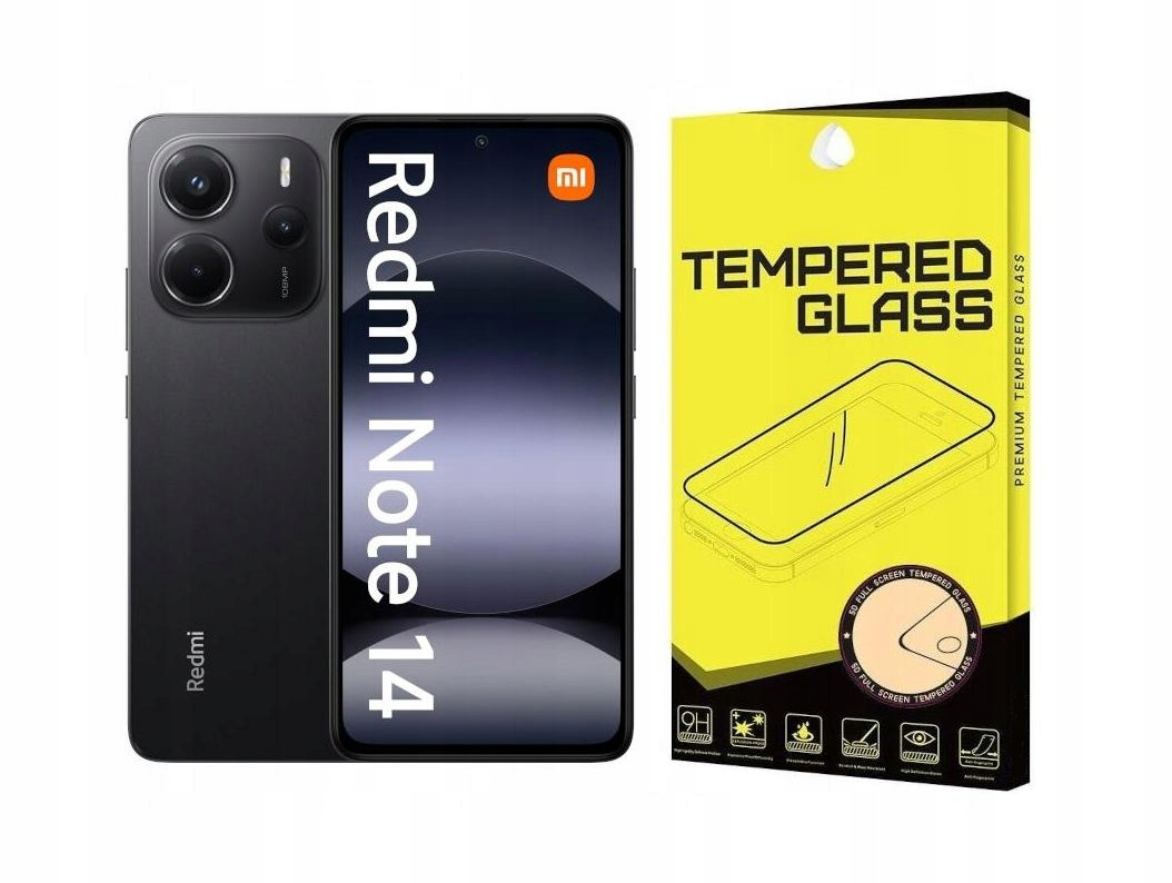 Smartfón Xiaomi Redmi Note 14 4G 8/256GB Dual Sim Amoled Nfc Black Sklo