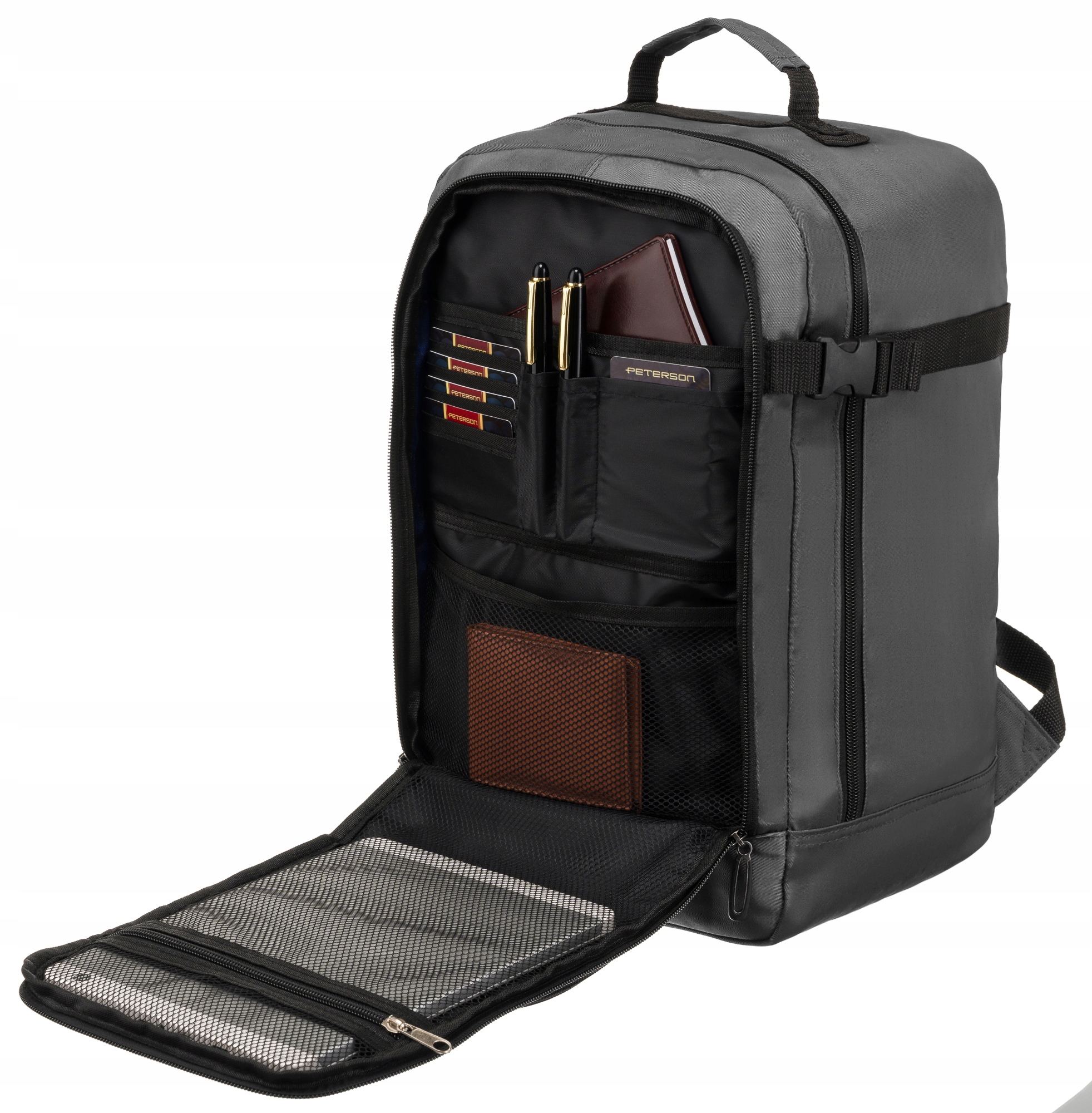 PETERSON plecak torba podręczna WIZZAIR RYANAIR Wysokość 40 cm