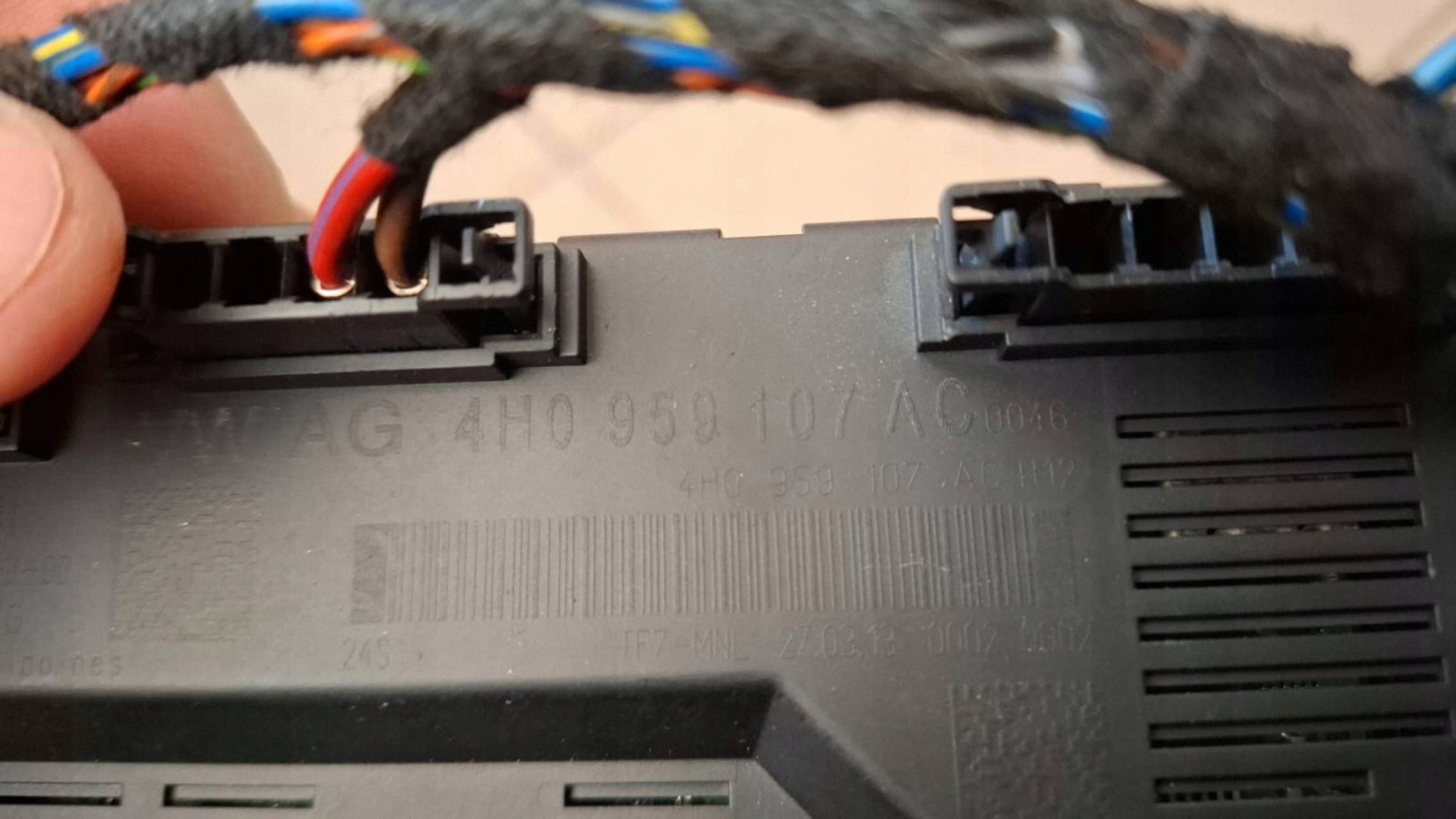 modul Bedienteil heckklappe heck AUDI A8 D4 4H0959107AC