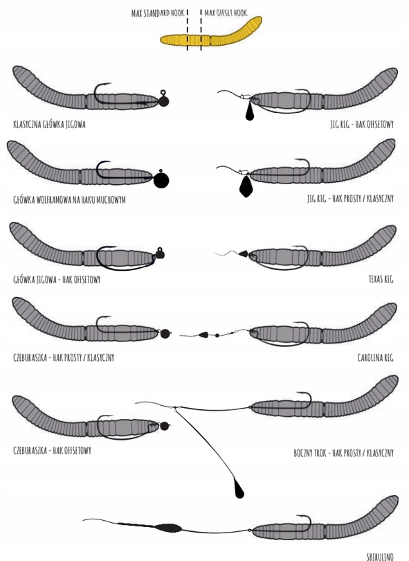 Libra Lures Fatty D'worm 55mm Krill 019 - Hot Pink 1szt Marka Libra Lures