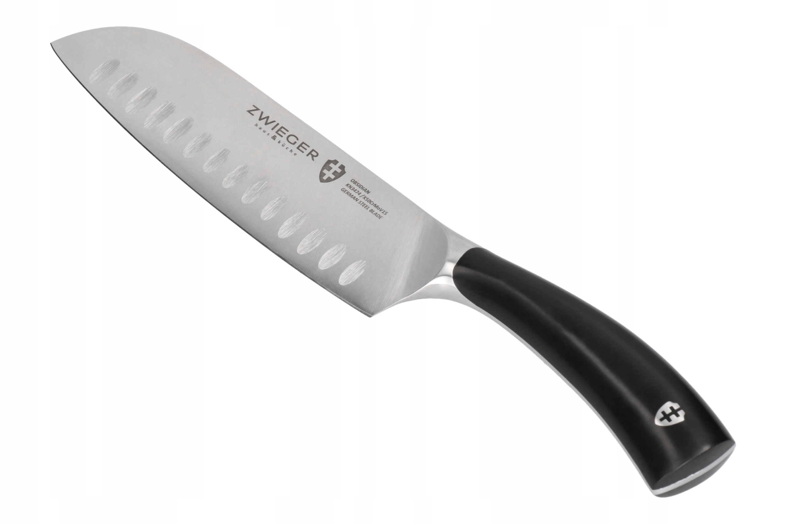 

Zwieger Obsidian Nóż Santoku 18 CM