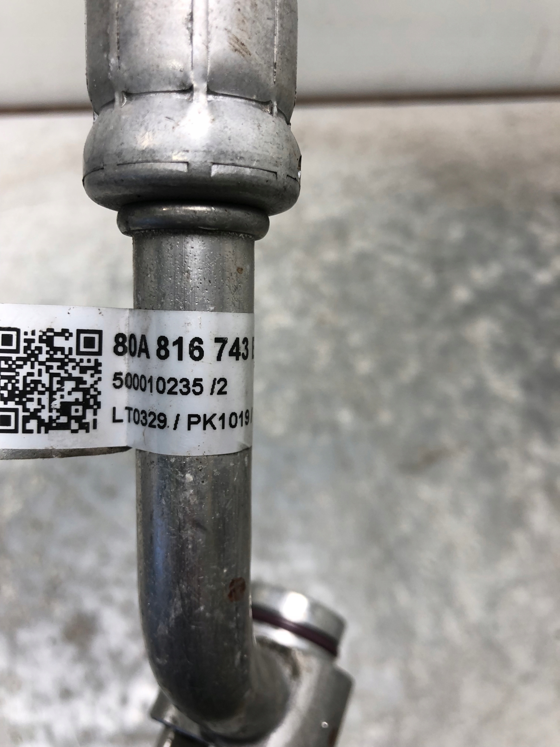 AUDI Q5 II 80A prijenos cijevčica klimatizacije 80A816743BF
