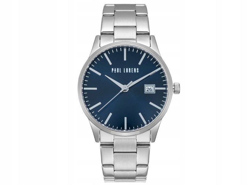 Pánské hodinky na náramku s velkým křemenným ciferníkem a datumovkou