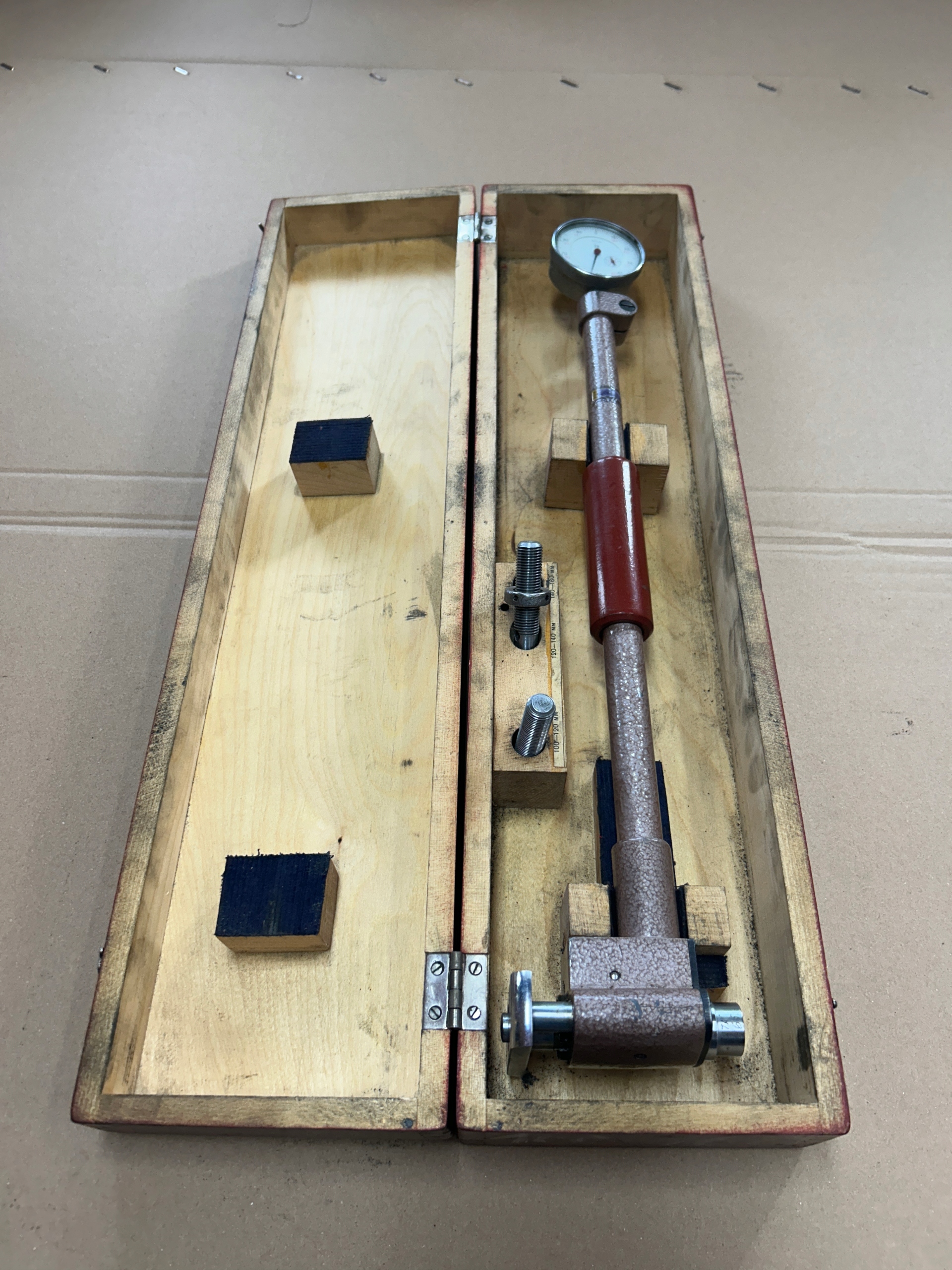 Średnicówka zegarowa 100-160 USSR