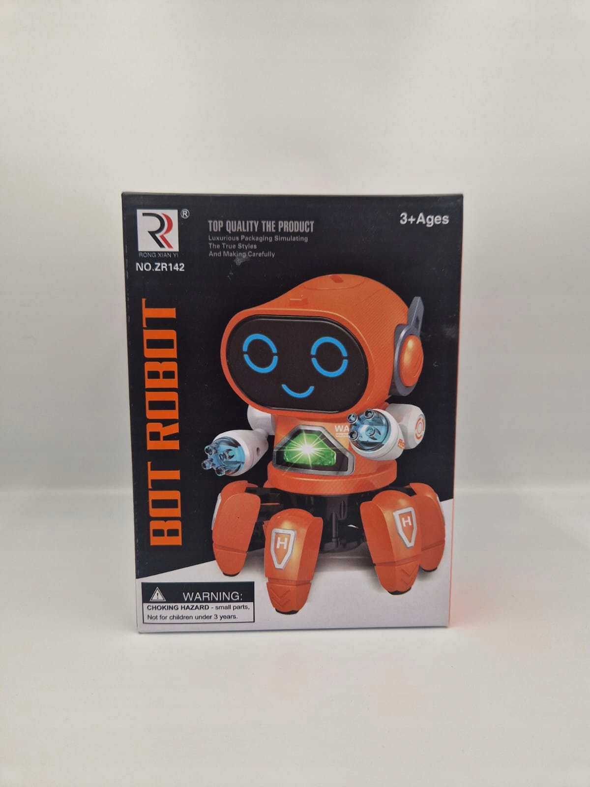 INTERAKTYWNY TAŃCZĄCY ROBOT DISCO LED DLA DZIECI Materiał plastik