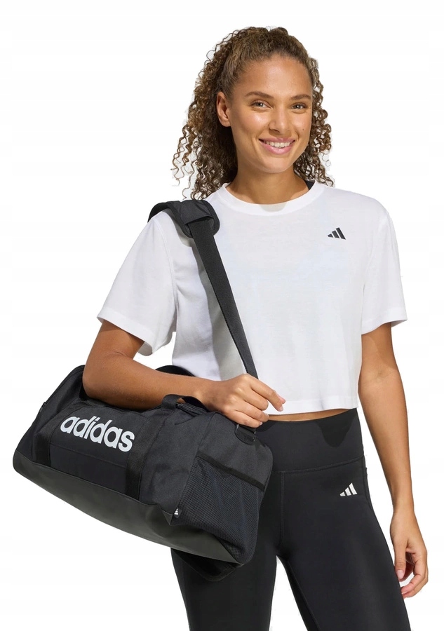 Torba sportowa Adidas Linear Duffel Small czarna
