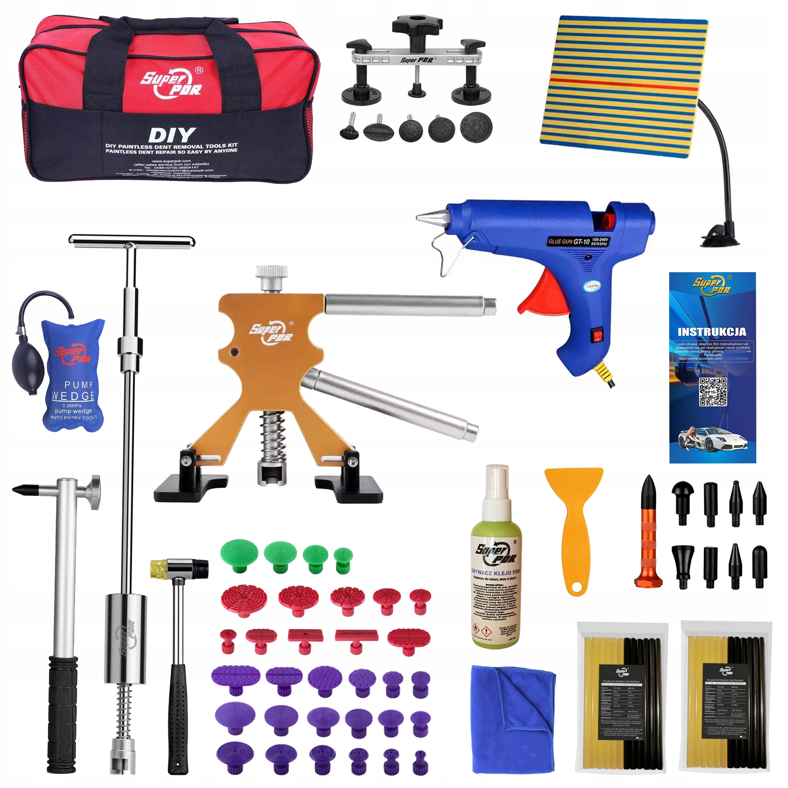 Sada Pdr Vytahování promáčklin