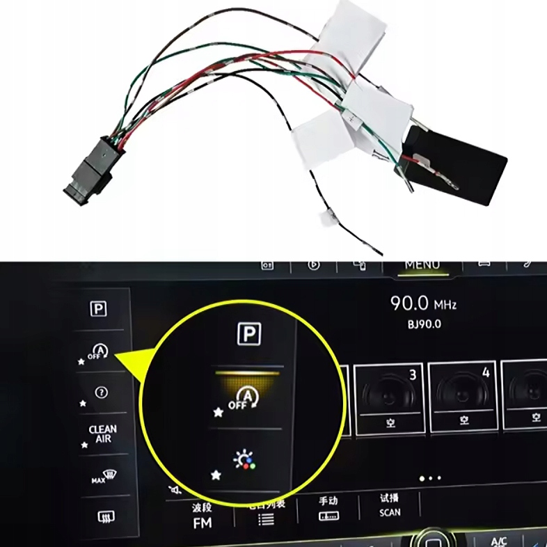 Deaktivátor Vypínač Systému Start Stop Vw Touareg 2019-2024