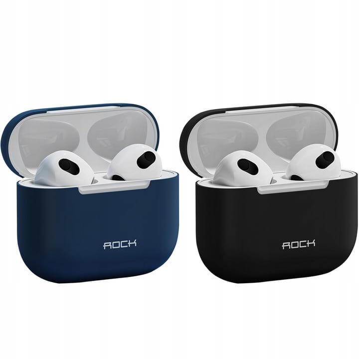 ROCK Etui Case na słuchawki Airpods 3 Czarne Kolor czarny