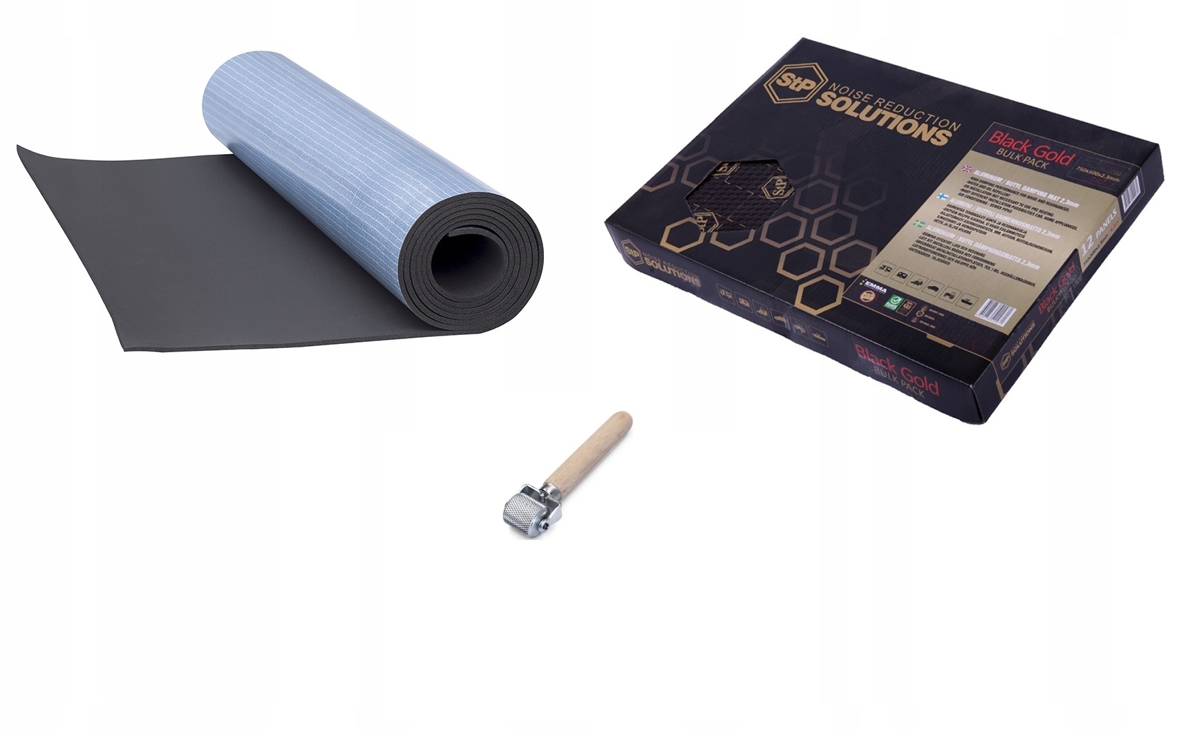 StP Gold butylová podložka zvukotesná pena 6 mm redukcia vibrácií šumu