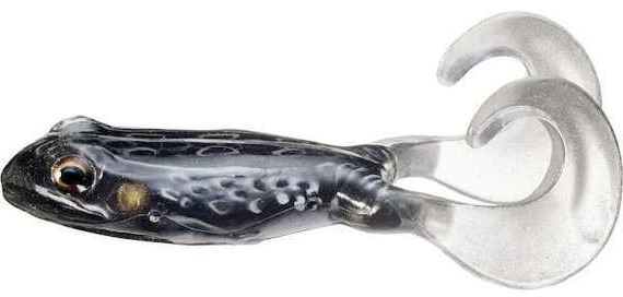 Przynęta gumowa żaba Live Target Freestyle Frog 10cm Black/Black