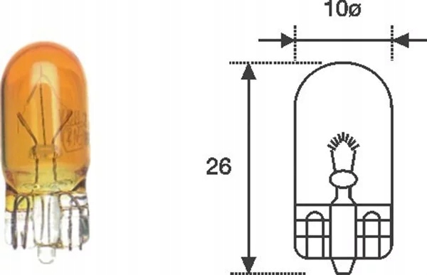Żarówka WY5W 12A 16847990