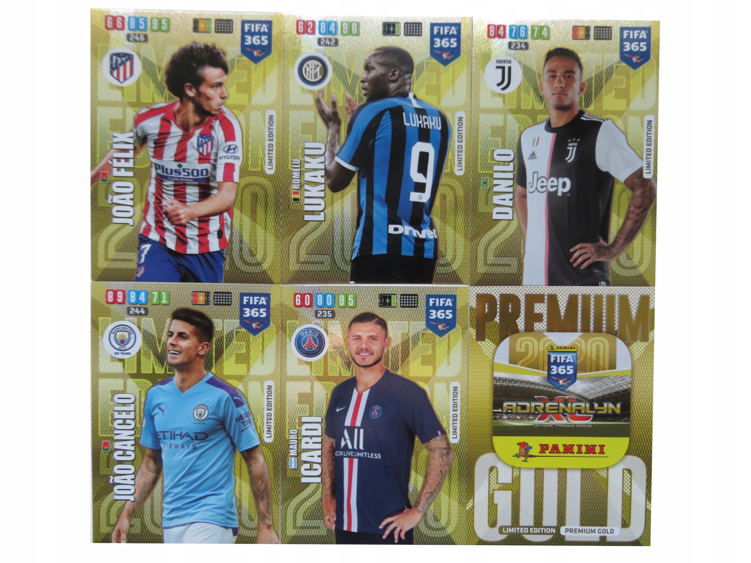 Fifa 365 2020 6 Kart Limited Felix Lukaku Cancelo