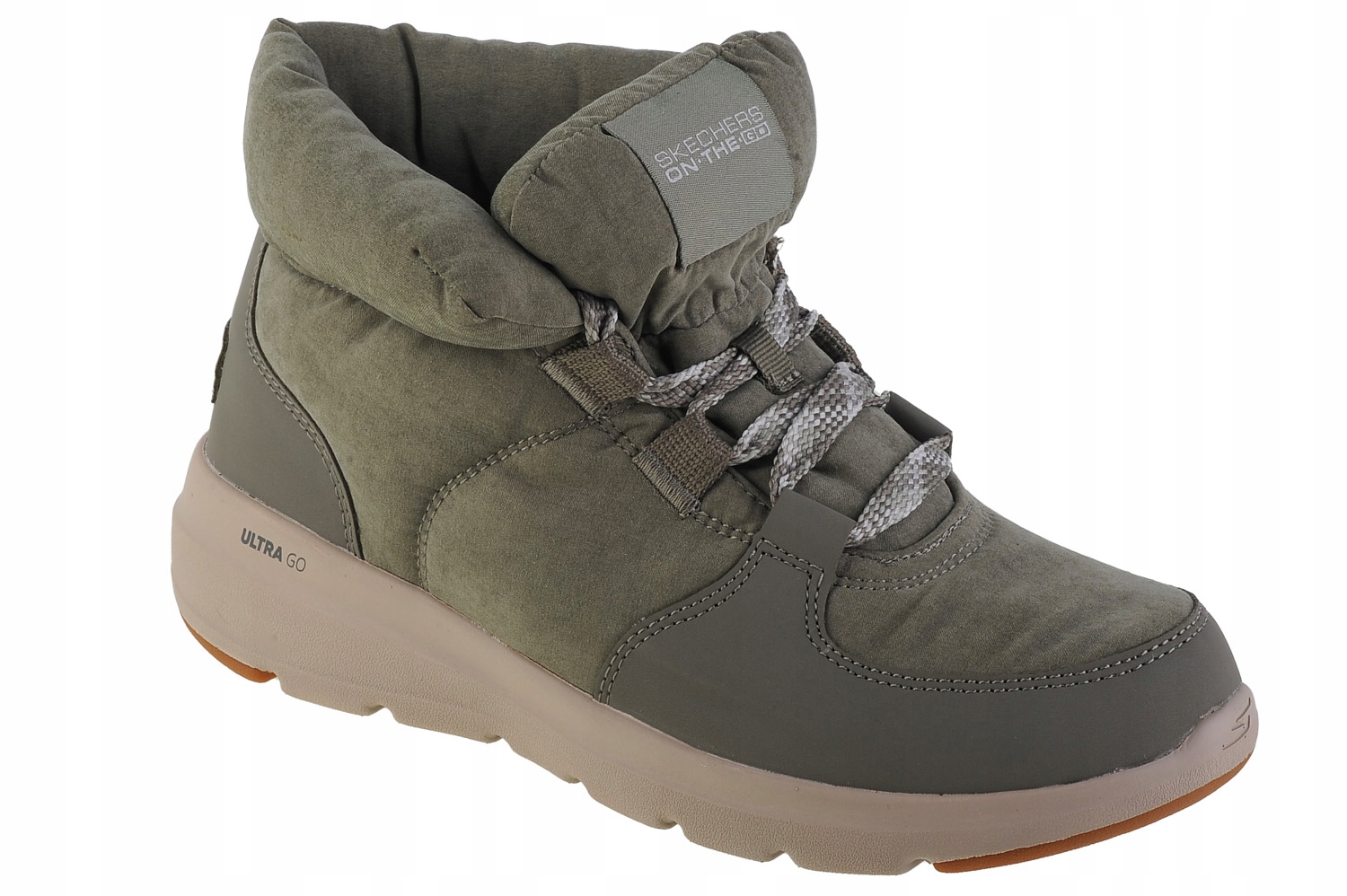 Skechers Glacial Ultra Trend Up (36) Dámské zimní boty, zelené