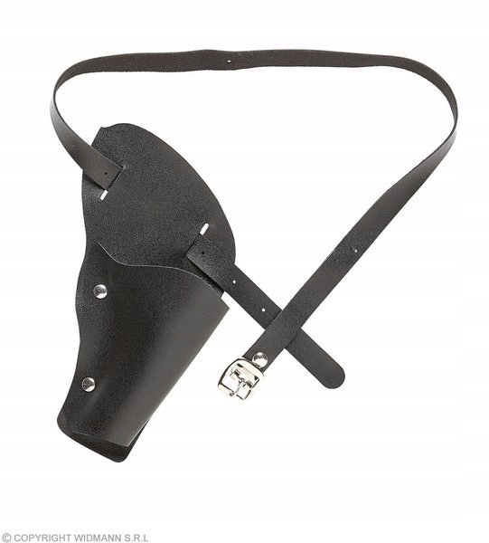 KABURA NA PISTOLET SZERYFA KOWBOJA KOWBOJ CZARNA