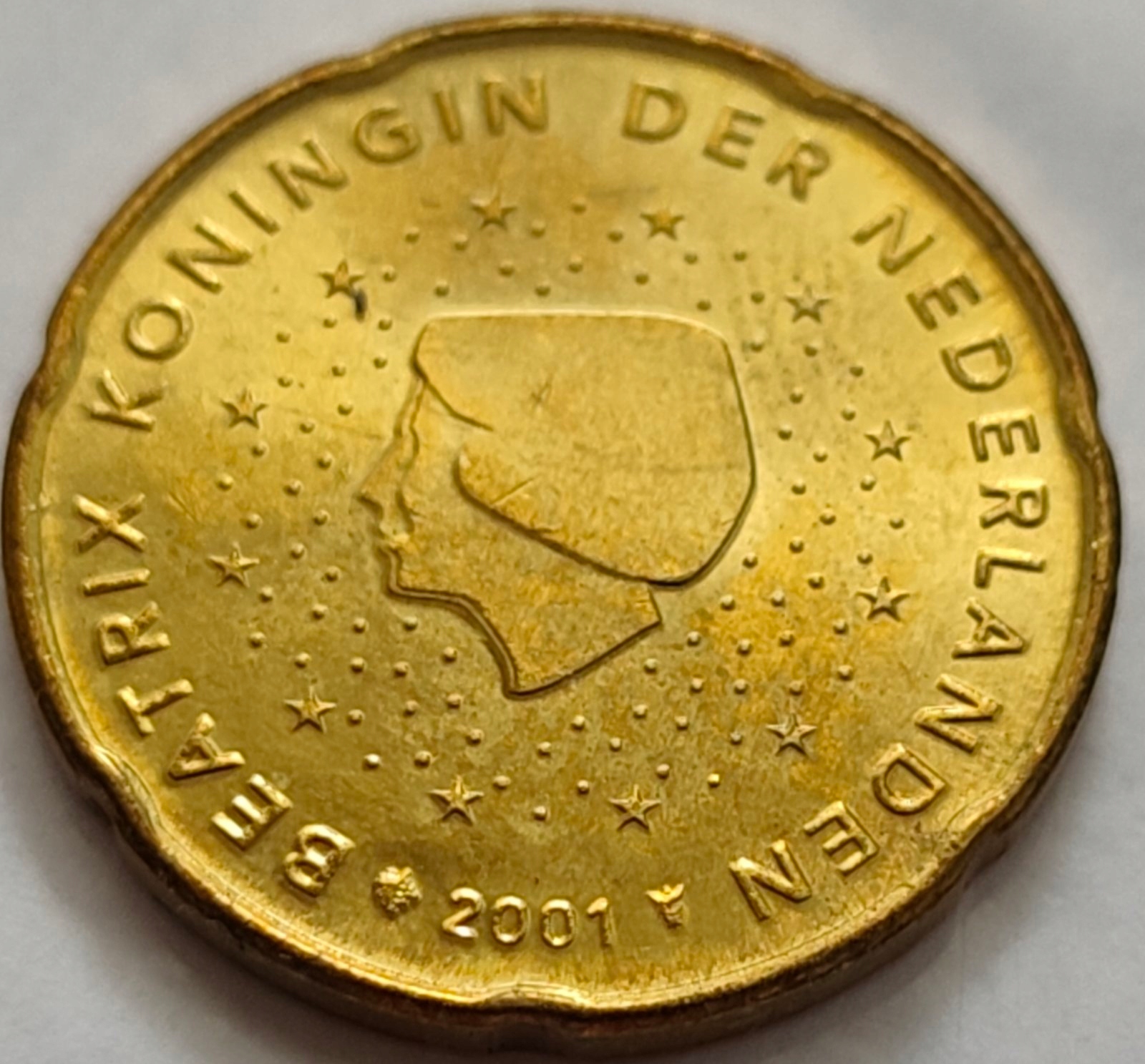 4767 - Holandia 20 eurocentów, 2001