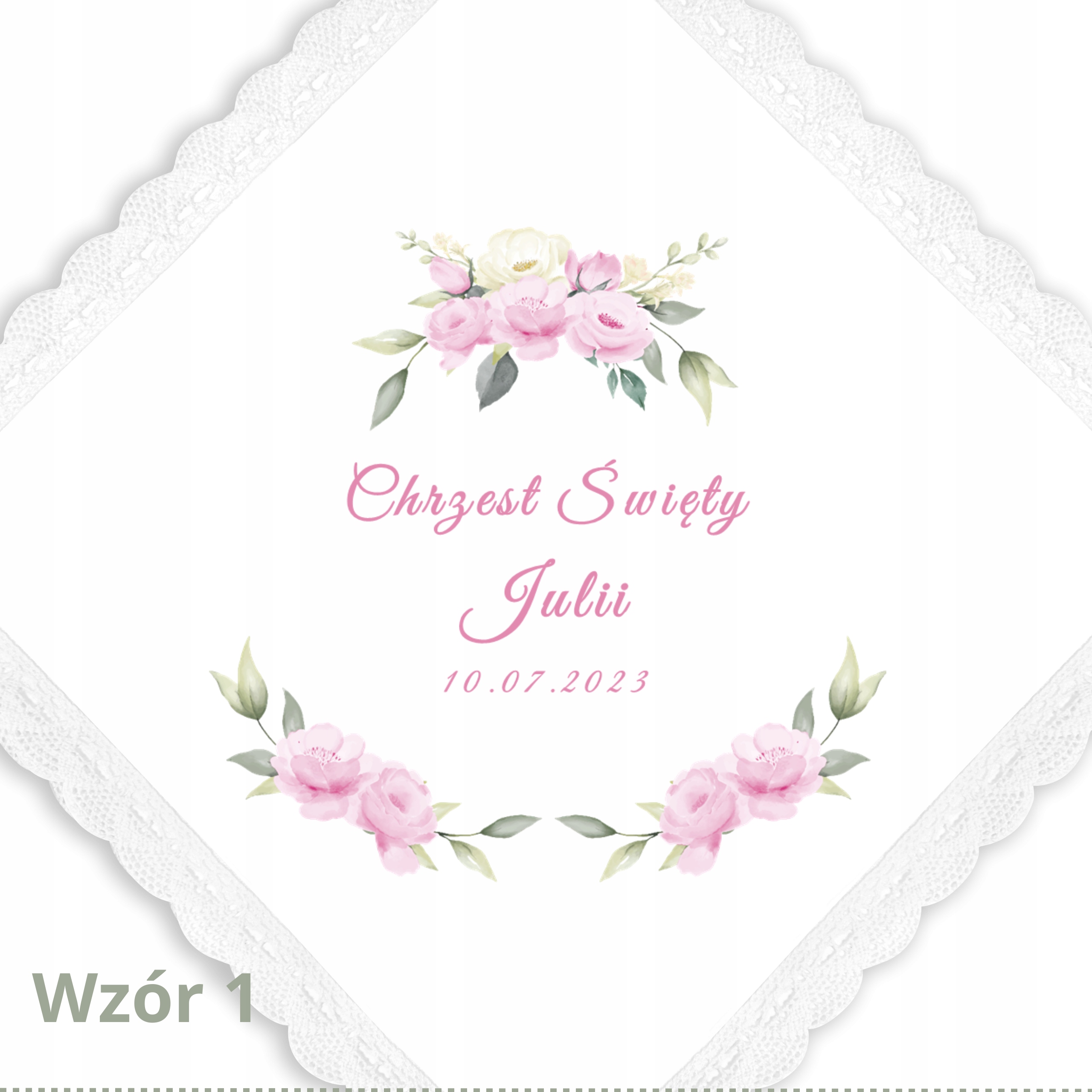 ŚWIECA GROMNICA DO CHRZTU SZATKA NA CHRZEST PAMIĄTKA CHRZTU ŚWIĘTEGO Stan opakowania oryginalne