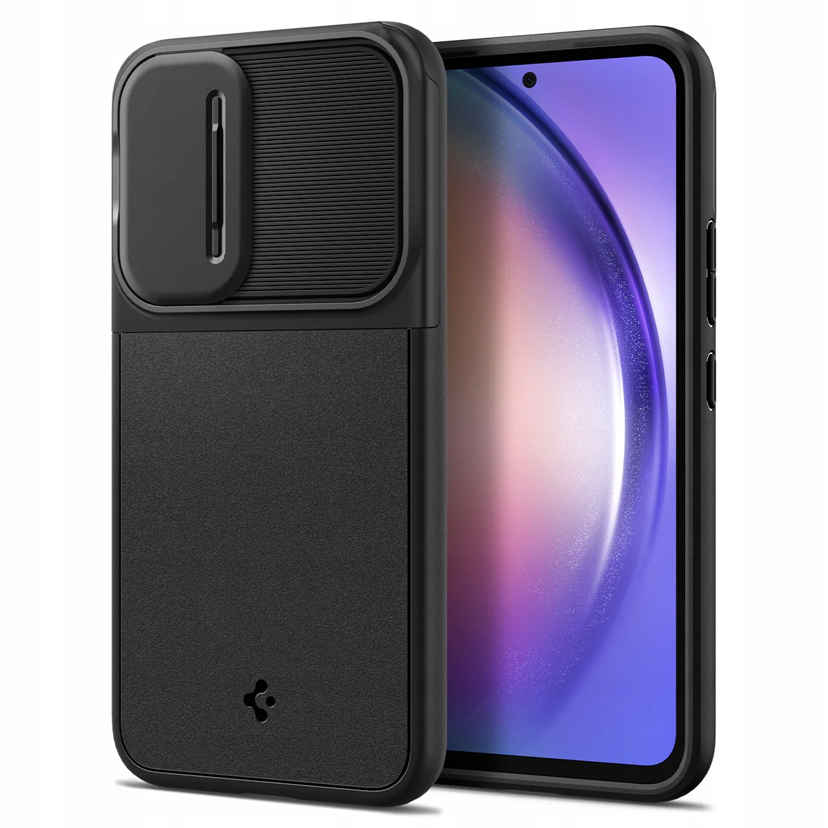 Spigen Optik Armor, czarny Samsung Galaxy A54 5G