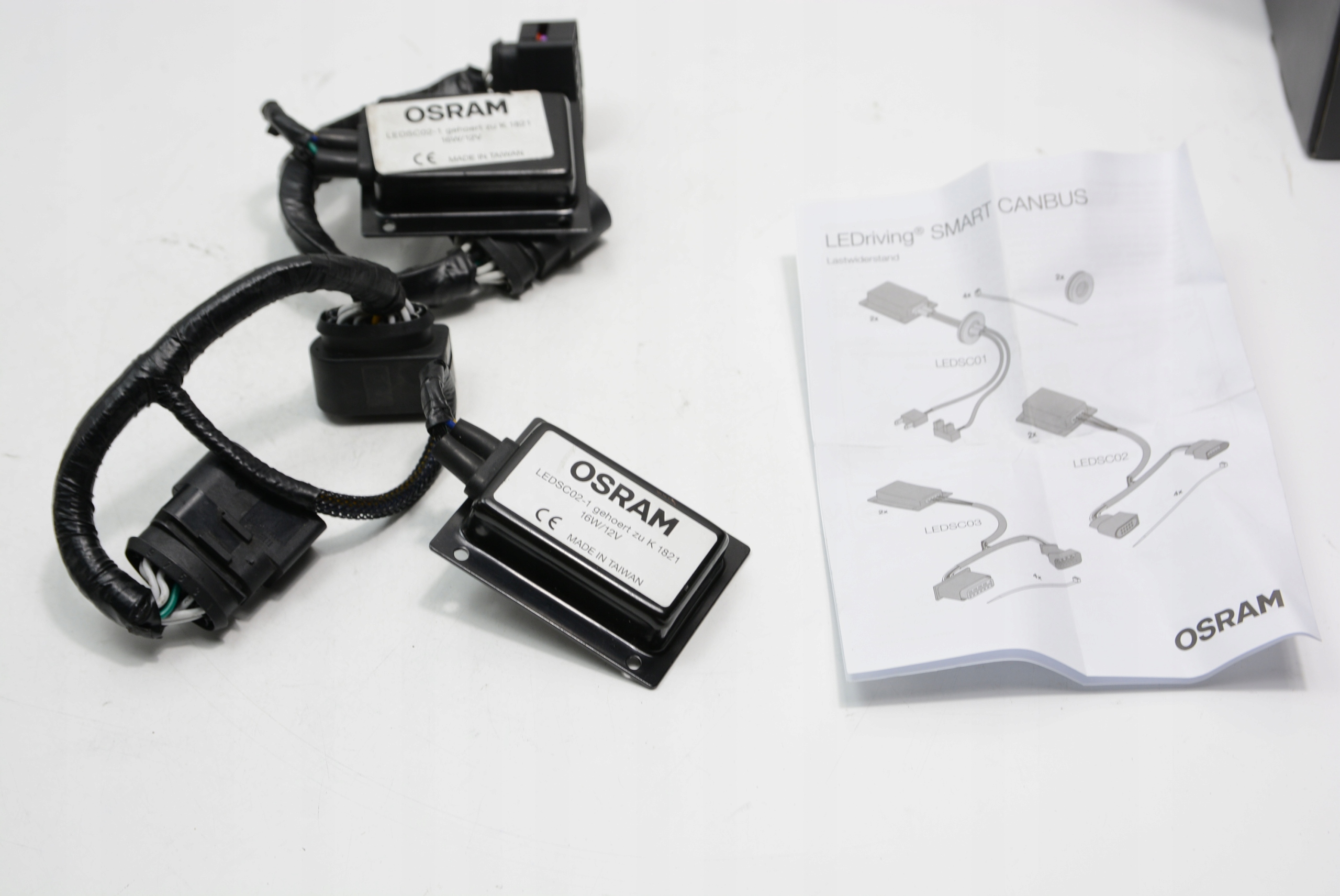 OSRAM LEDriving SMART CANBUS LEDSC02-1 H7-LED -5% LEDSC02-1-2HFB za 157,37  zł z Łódź -  - (14336936478)