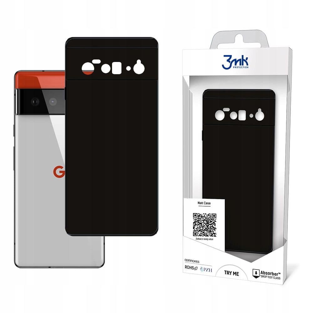 

Odporne etui do Google Pixel 6 Pro 5G 3mk Mat Case