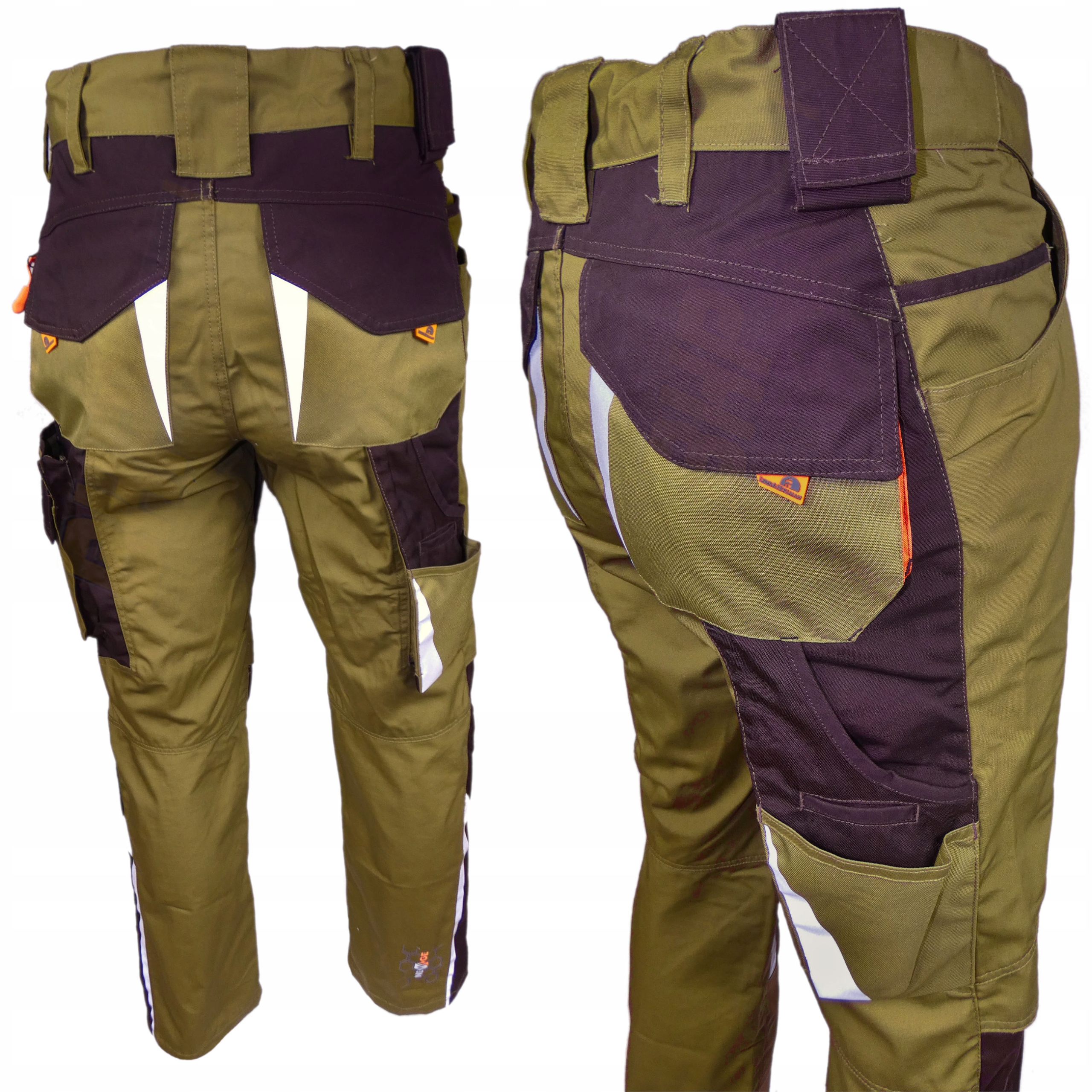 SPODNIE robocze CORDURA LEBER&HOLLMAN KHAKI Marka Leber&Hollman