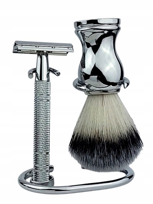 Dárek pro dědečka Syntetický štětec na holení Holicí strojek