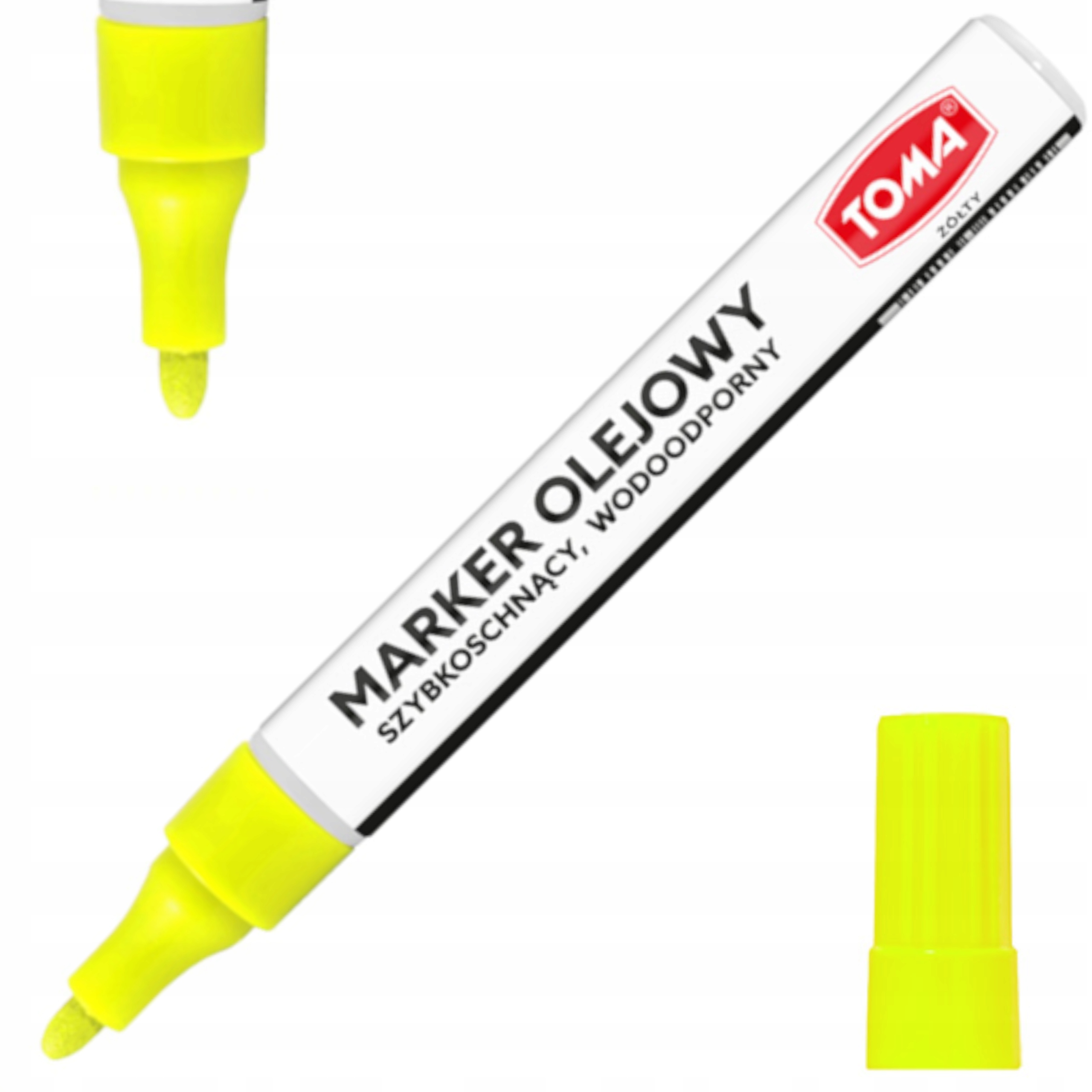 

Marker olejowy Toma TO-421 2,5mm żółty