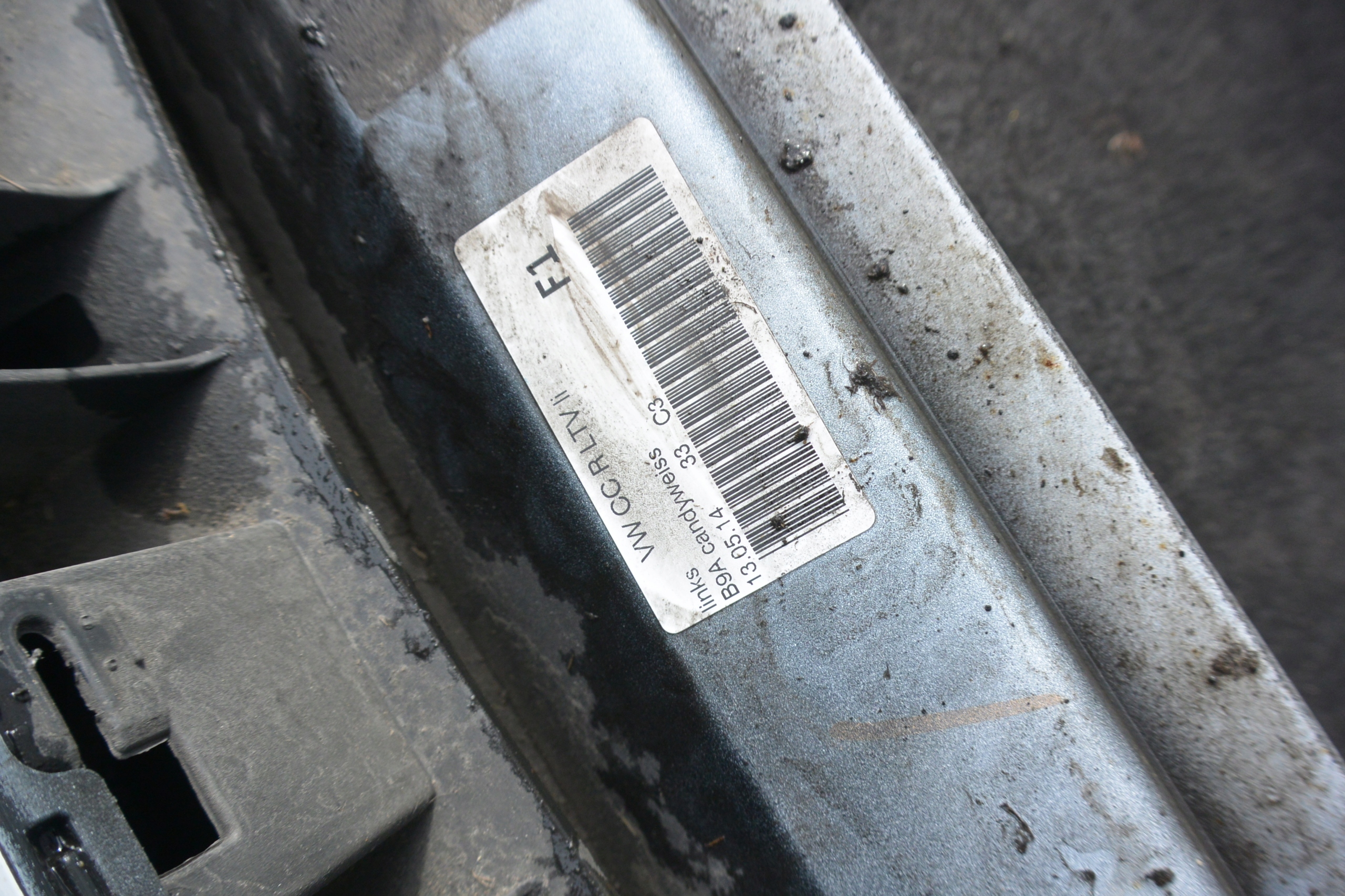 VW PASSAT CC LIFT R-LINE moulding cap threshold left KPL LB9A