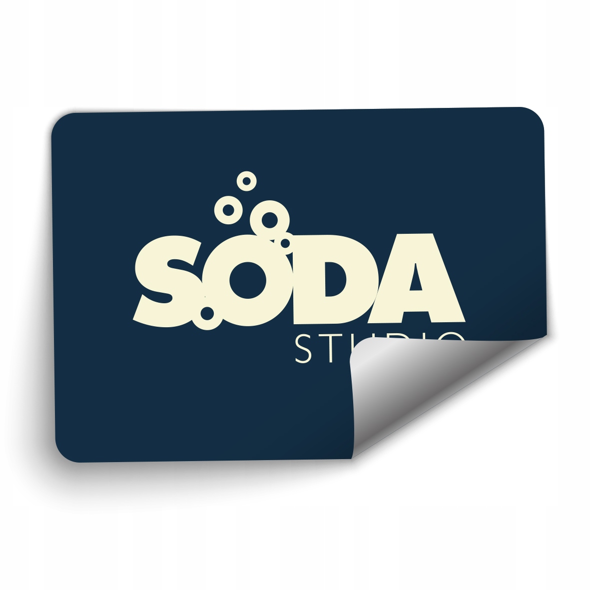 NAKLEJKI 140x42mm z LOGO Twojej Firmy 120szt. Producent Inna