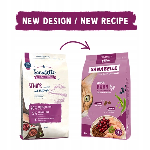 Suché krmivo pro kočky Bosch Sanabelle Senior 8 kg