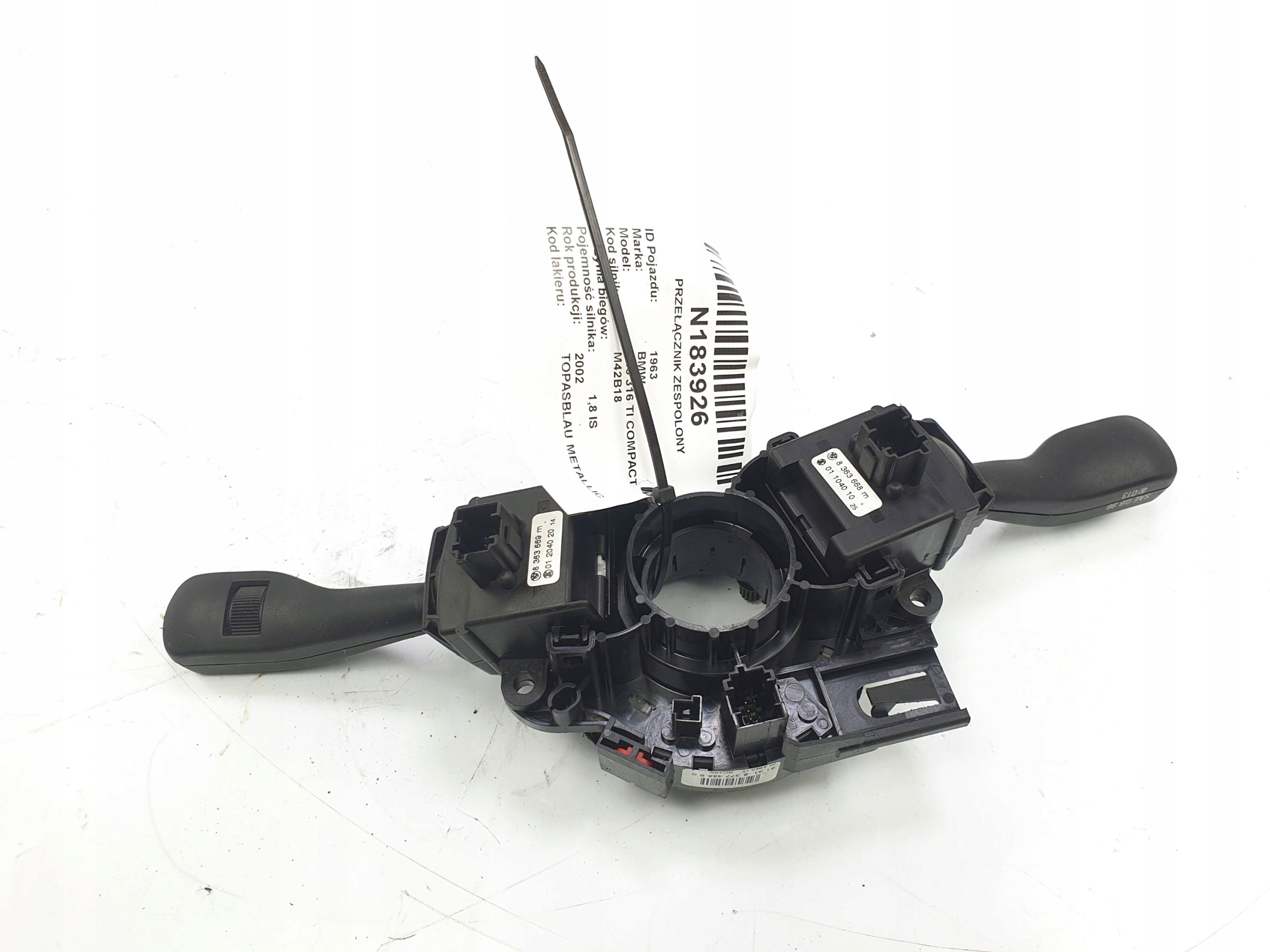 Commodo essuie glace 8377488 BMW E46 316 TI