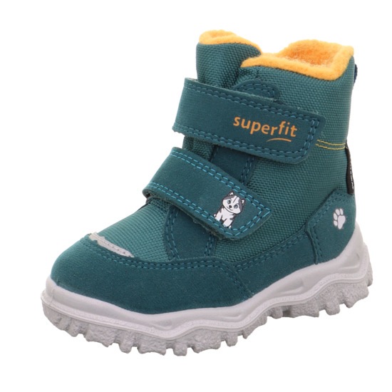 Superfit Obuwie Zimowe 1-006047-7000 HUSKY1 Sympatex Grun/orange r.30