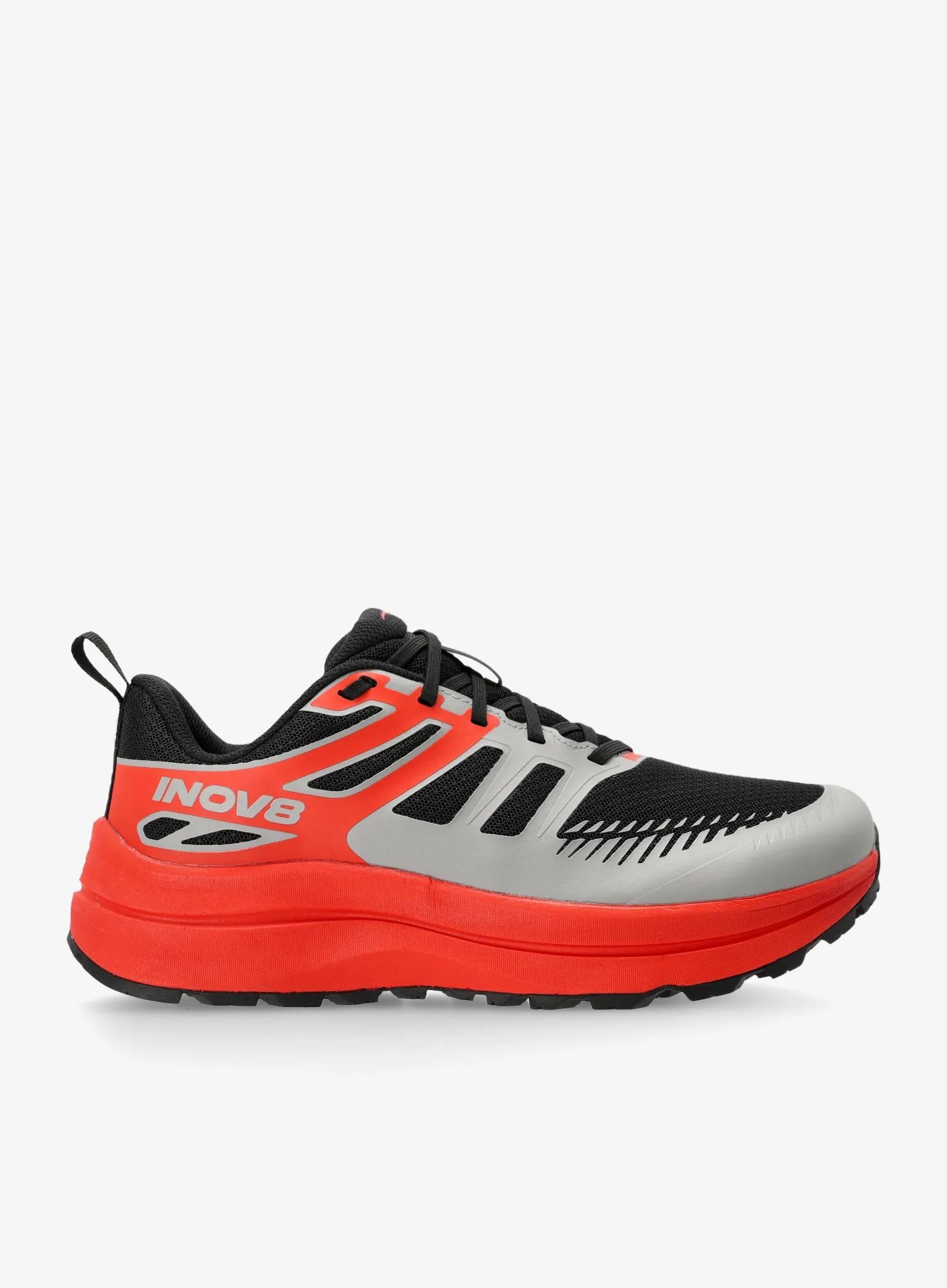 Buty trailowe Inov-8 TrailFly Max Wide black/light/grey/red 41,5