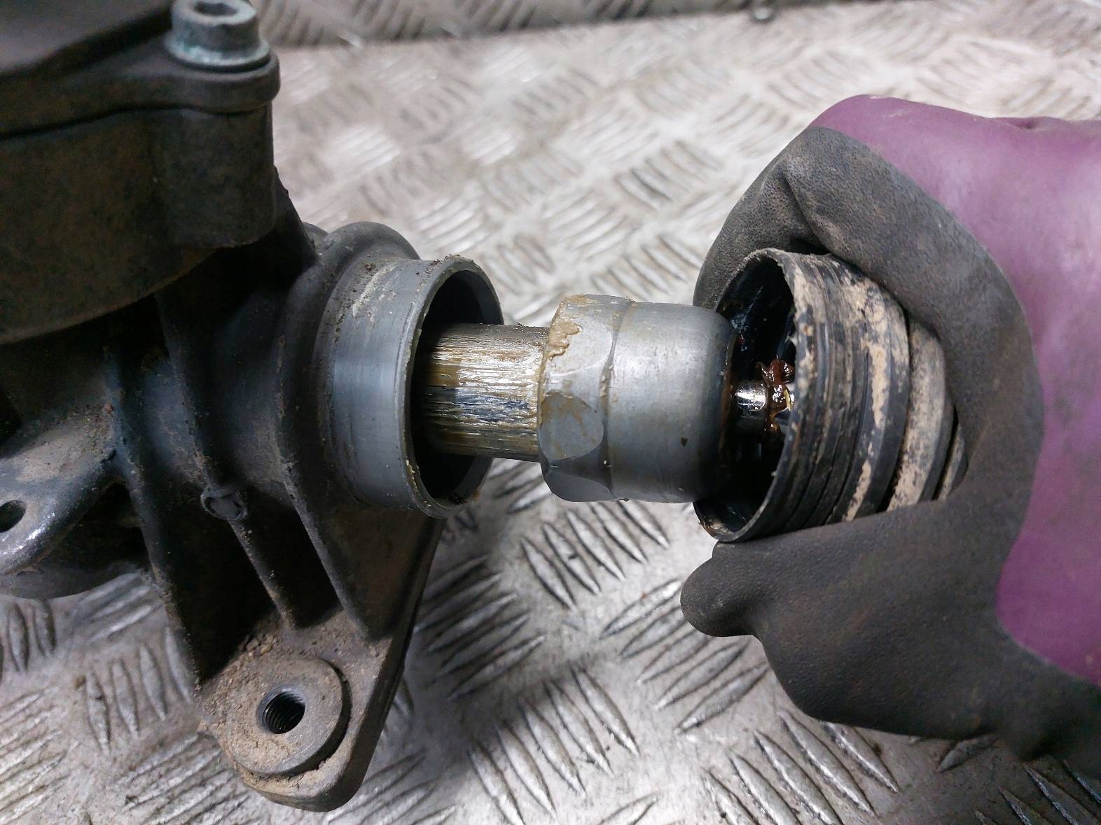 control drag rod servo steering VOLKSWAGEN CADDY III 1K1909144H