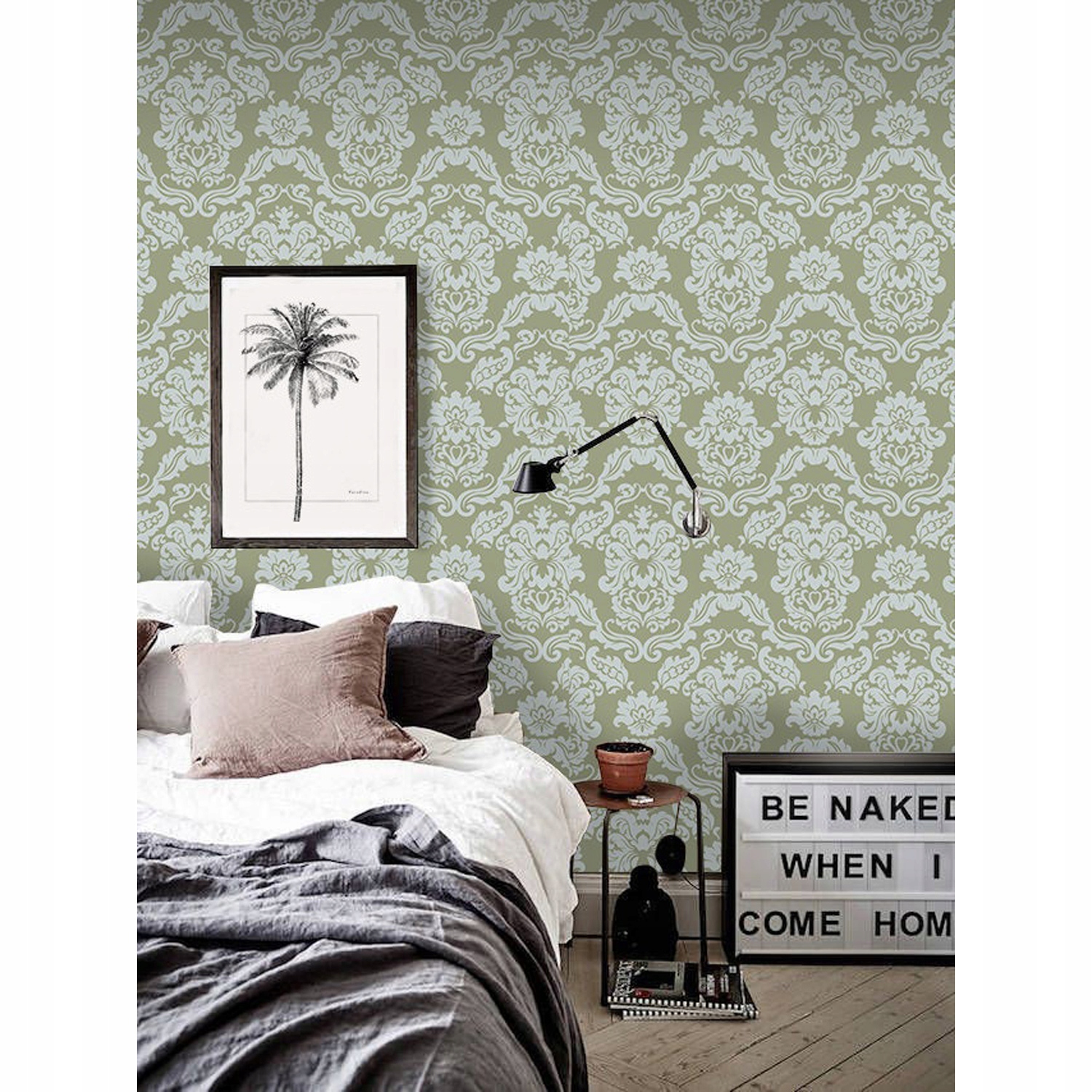 

Fototapeta ścienna Kwiatowy ornament lilie 360x250