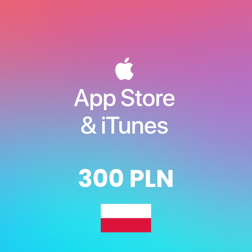 DOŁADOWANIE ITUNES 300 ZŁ PLN APPSTORE | IPHONE | POLSKA
