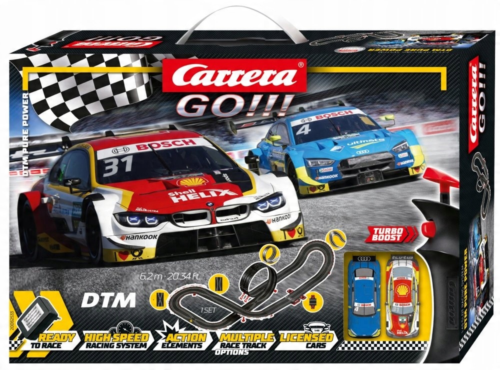 

Carrera Go!!! Dtm Pure Power Tor Samochodowy Autka