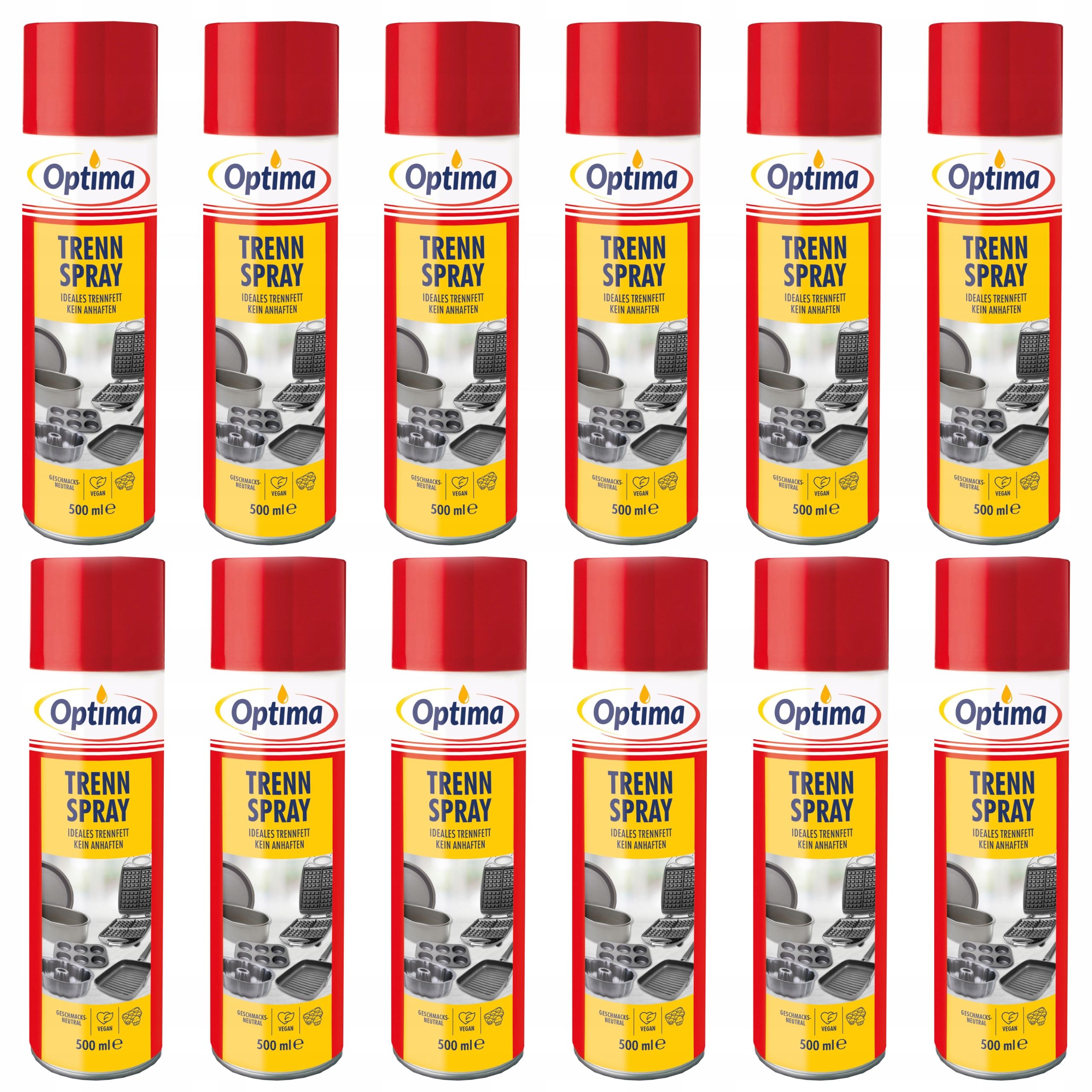 Olej W Sprayu do smażenia 12x 500 ml Tłuszcz w sprayu Trenn Spray 12x 0,5 l