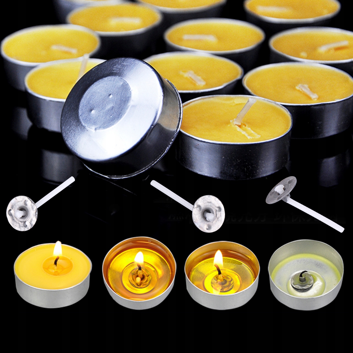 2X OLEJ PARAFINOWY KNOT ŚWIECA ZESTAW DO ROBIENIA Model 2210220008711