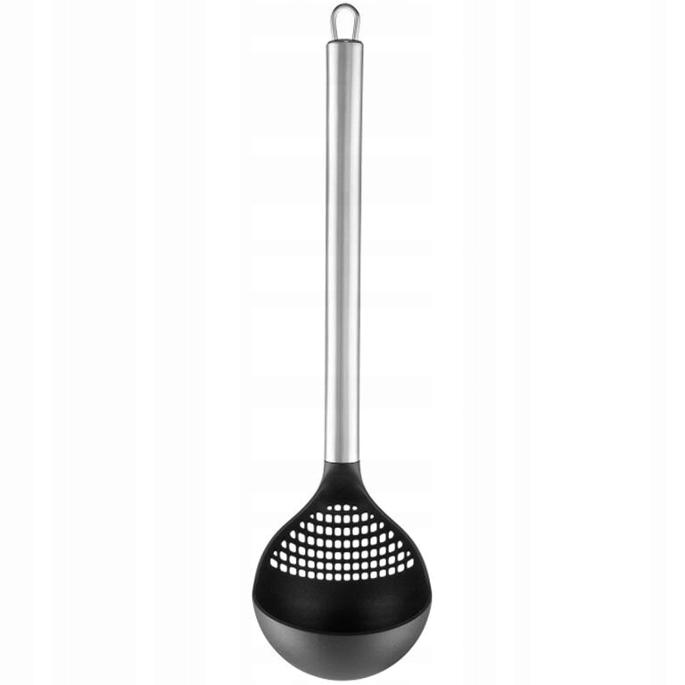 

Chochla do zupy Ambition Solvi czarno-srebrna 33cm