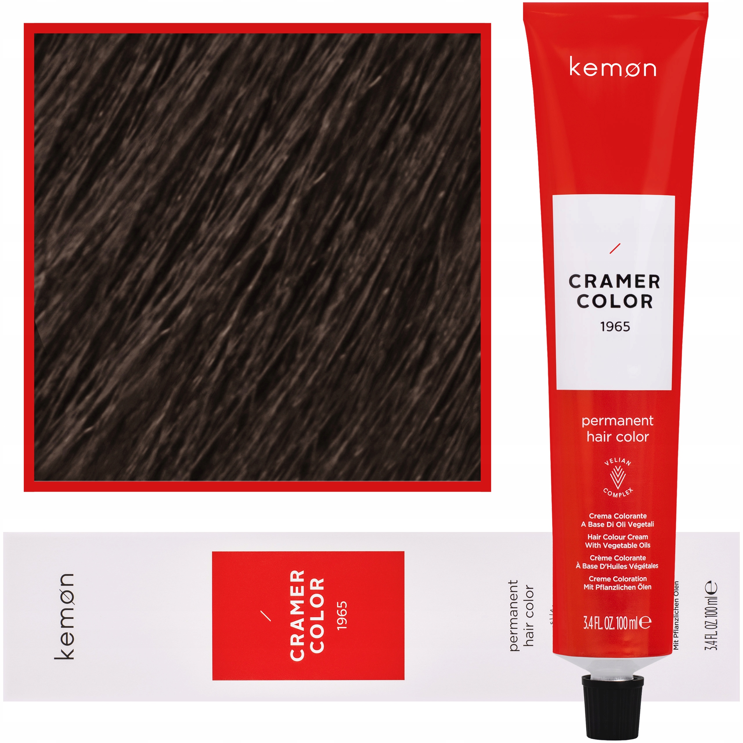 

Kemon Cramer Color 100ml farba do włosów 7,21