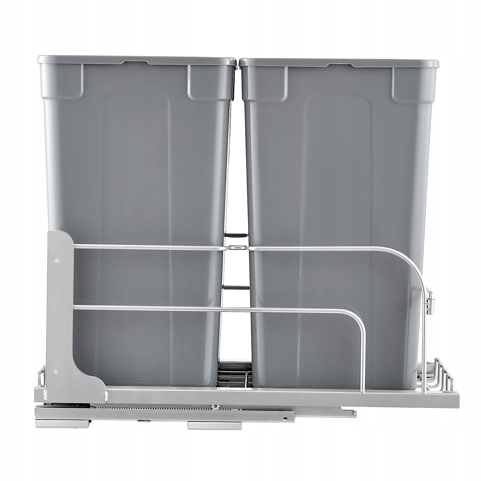 Levně Výsuvný Dvojitý Odpadkový Koš Vevor 27 Qt X2 Silný Systém Soft Close