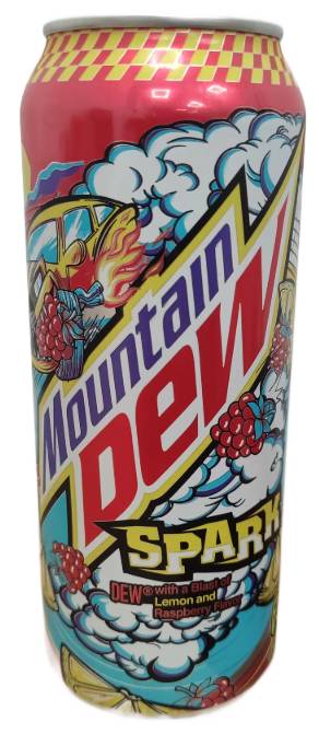 Mountain Dew Spark Napój o sm cytr-malin 330 ml