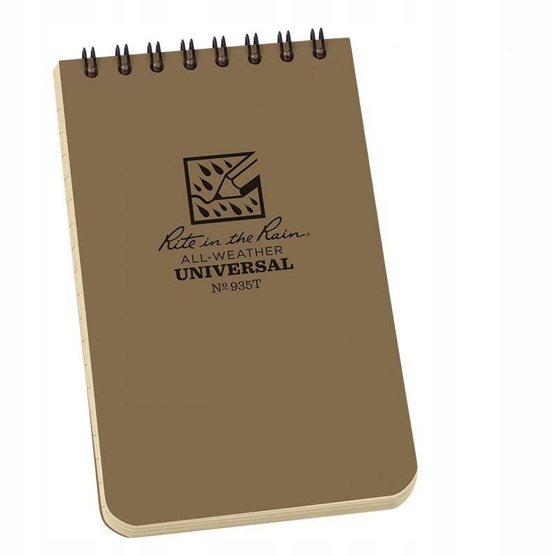 

Rite in the Rain Notes Wodoodporny 3x5 935T Tan