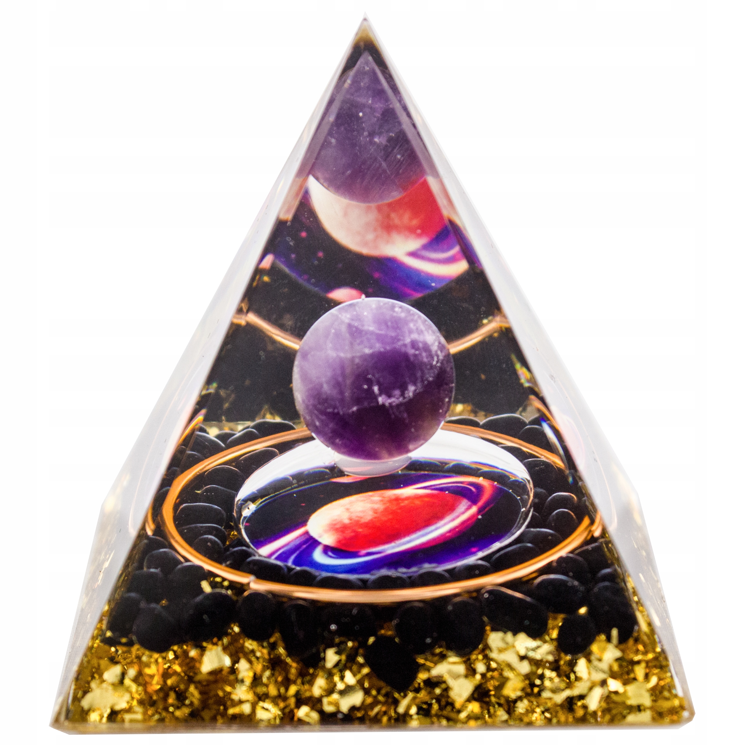 

Piramidka Orgonitowa Odpromiennik 5G Obsydian 6cm