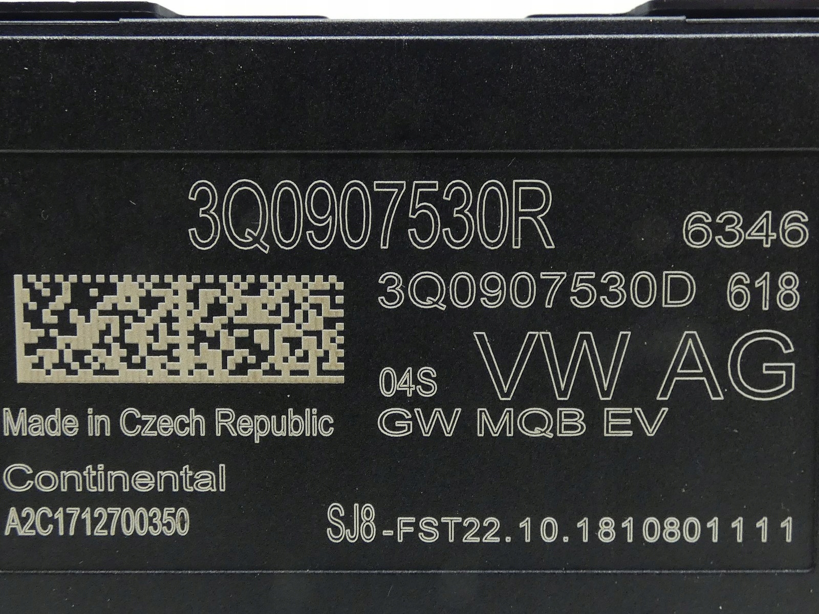 module control unit GATEWAY AUDI A3 8V VW GOLF VII SKODA OCTAVIA III 3Q0907530R