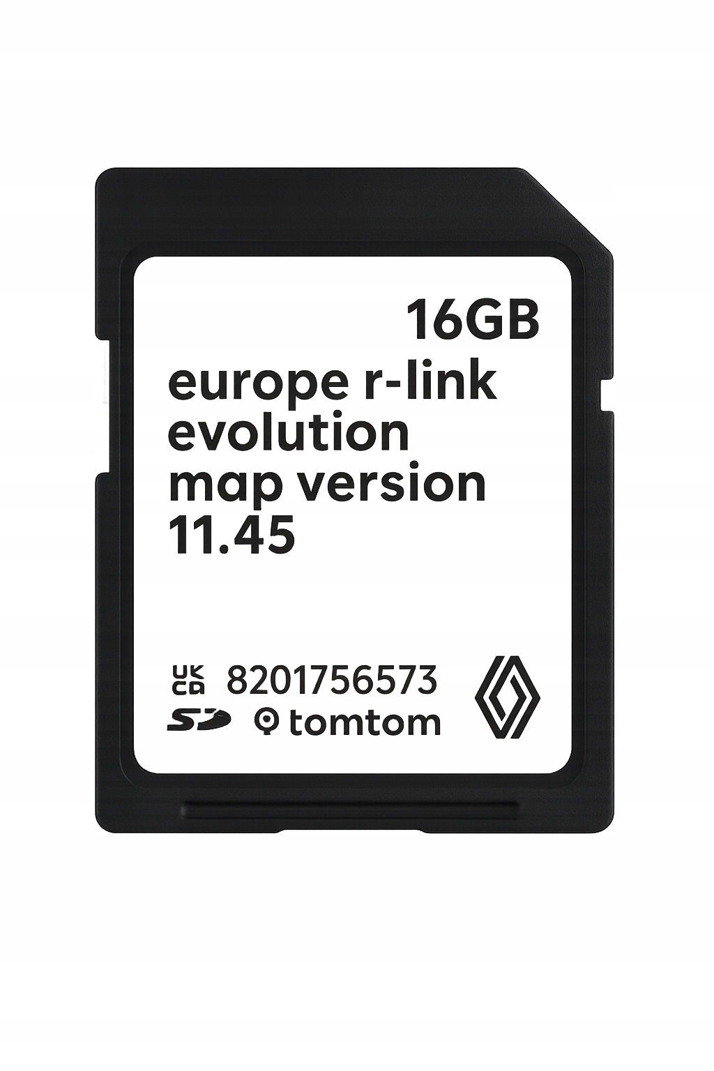 Mapa Renault TomTom R-LINK Evolution LIVE 2025/2026 11.45 Europa fotoradary
