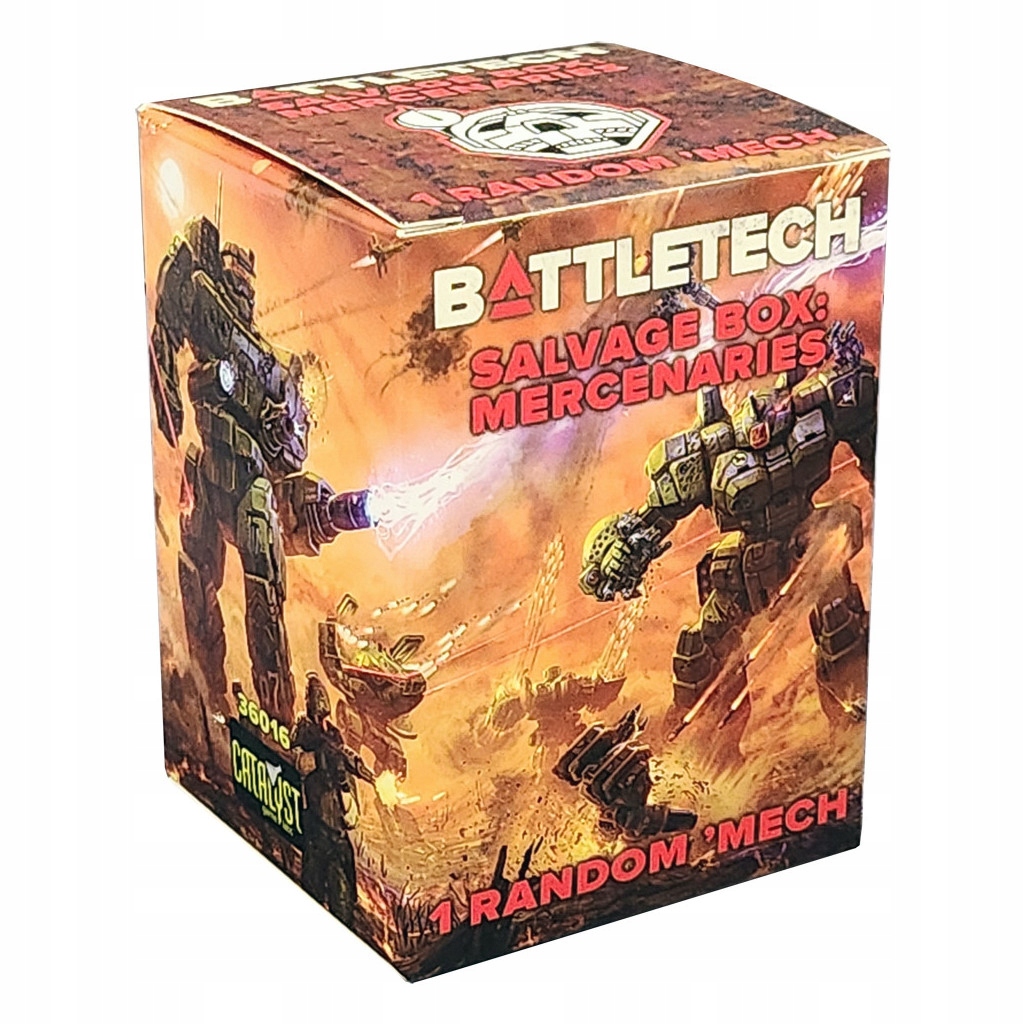 BattleTech Salvage Box Mercenaries - wersja ENG NEW