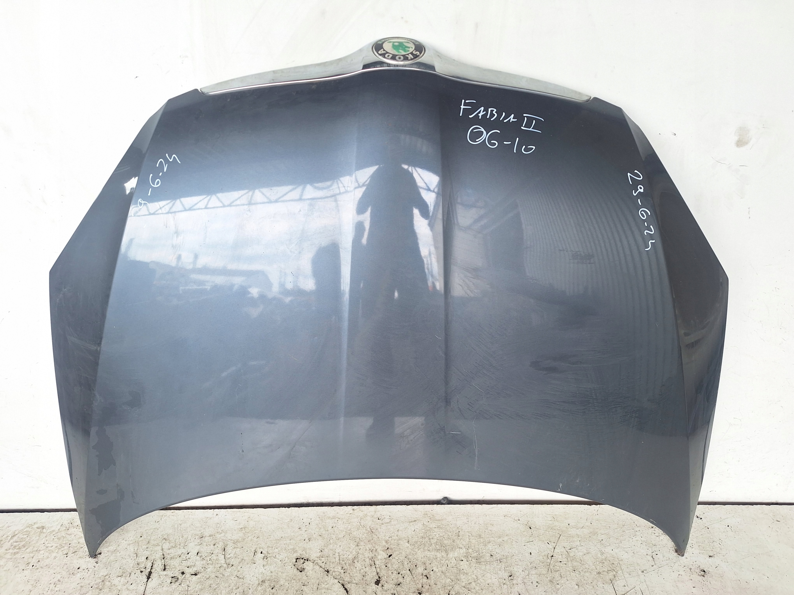 SKODA FABIA II LIFT 10-14 Capot